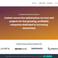 Screenshot of the GetUplift website