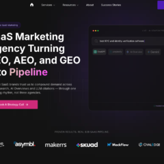 Screenshot of the Revv Growth website