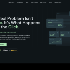 Screenshot of the ThunderClap website